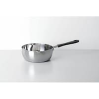 カクセー IH対応 ステンレス製目盛付き両口雪平鍋 18cm NW11 NW11 1個