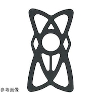 ビットストロング ラムマウント スマホホルダー用 落下防止シリコンバンド 58mm×105mm BSRAMXGRCOL01 BSRAMXGRCOL01 1個