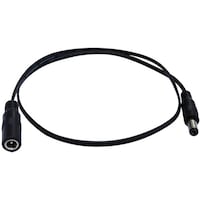 ビットストロング DC延長ケーブル 5.5×2.1mm オスメス端子 0.5m 平型(フラットケーブル) 2芯 UL2468 20AWG BSDCC246820AWG0.5m