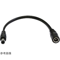 ビットストロング ACアダプタ用 ストレートDCプラグ延長ケーブル 5.5×2.1mm 0.2m(20cm) UL2464 AWG20 BSDCCCP5521MS0.2m