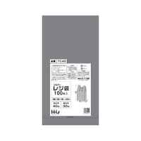 ハウスホールド レジ袋 50×26cm マチ14cm 厚さ0.02mm 100枚入 西日本40号 東日本30号 取っ手付き シルバー TC40 TC40 1袋