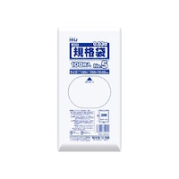 ハウスホールド ゴミ袋 規格袋 5号 食品検査適合 厚さ0.03mm 100枚入 透明 JS05 JS05 1袋
