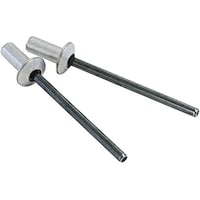 新潟精機 ブラインドリベット シールドタイプ 締付可能厚1.64.8mm 1袋(20本入) SSA53C SSA53C 1袋