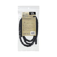 ヤザワ まとめるチューブ12mm1.5m ブラック BKST12K BKST12K 1個