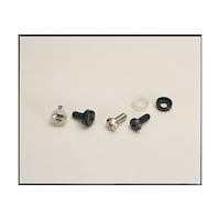 タカチ電機工業 RW型プラスチックワッシャー付化粧ビス(20個入) RW3B RW3B 1パック