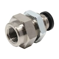 ピスコ チューブフィッティング メス隔壁ストレート