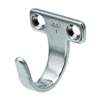 水本 吊金具(ビス止めタイプ) ステンレス シートフックD型