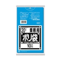 日本サニパック N21Nシリーズ20L 青 10枚 N21BL N21BL 1袋