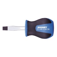 SIGNET スタビーソフトグリップドライバー ()6.0×35 51481 51481 1本