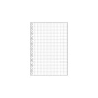リヒトラブ ツイストリング・ノート<専用リーフ・方眼罫> 1組(30枚入)N1666S N1666S 1組