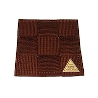 シンビ シンビ 手編みコースター 角 #850S ブラウン 5316220 5316220 1個