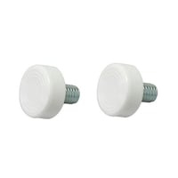 ハイロジック 高さ調整ねじ 3/8×25×15mm 1パック(2個入) U797 U797 1パック