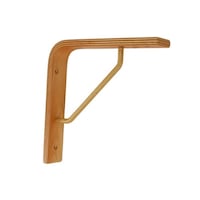 ハイロジック 木の棚受2型 200×200mm 塗装付 98301 98301 1個