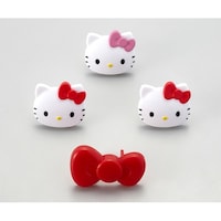 旭電機化成 ハローキティ コンセントカバー 1パック(4個入) AKN15 AKN15 1パック