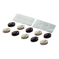 旭電機化成 カラーコードクリップ ブラウン/ベージュ 1パック(10個入) AKN13BB AKN13BB 1パック