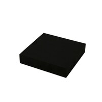 ヒカリ ゴムブロック黒 20×100×100mm GR2010 GR2010 1個