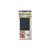 ヒカリ 波ゴム 3×140×70ミリ 黒 WR14741 WR14741 1個