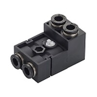 ピスコ コネクタエルボ オス・メスセット φ7.94φ6.35 QC5/16L1/4 QC5/16L1/4 1個