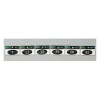 江部松商事 テーブルナンバー WL28(両面テープ付・1ヶ単位)60×28 6839000 6839000 1個