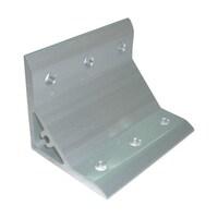 ヤマト アルミブラケット(M6用フラットタイプ)YAB60846F YAB60846F 1個