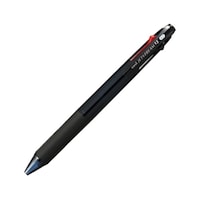 三菱鉛筆 ジェットストリーム 4色ボールペン 透明ブラック 0.7mm インク色:黒・赤・青 SXE450007T.24 SXE450007T.24 1本