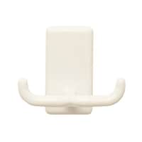 シロクマ カイザーフック コンクリートピン 木ネジタイプ M パールアイボリ C16C C16C 1個