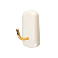 シロクマ ピアノフック はがせる粘着タイプ S パールアイボリ C30T C30T 1個