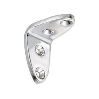 シロクマ オーバル棚受けM鏡面磨 TBR1 TBR1 1個