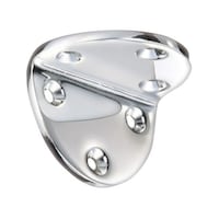 シロクマ オーバルワイド棚受けS鏡面磨 TBR2 TBR2 1個