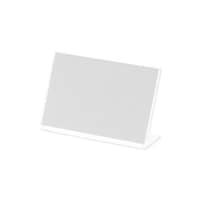 共栄プラスチック メタクリル L型カード立て L100 1個 007306014 007306014 1個