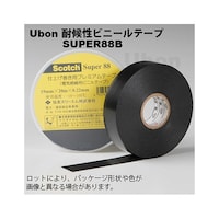 ユーボン ビニールテープ SUPER88B SUPER88B 1巻