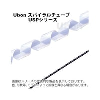 ユーボン スパイライルチューブ 10m 乳白 USP08 USP08 1袋