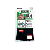 オカモト 田植用手袋 耐油ソフト 黒 M WH013 WH013 1双