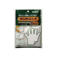 アサヒペン ポリ手ぶくろ 6枚入リ 62228189 1個