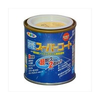 アサヒペン 水性スーパーコート 1/12L (クリーム色) 62228712 1個