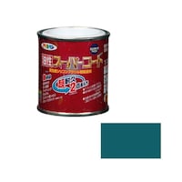 アサヒペン 油性スーパーコート 1/12L (オーシャンブルー) 62230695 1個