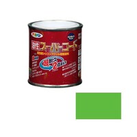 アサヒペン 油性スーパーコート 1/12L (若草色) 62230701 1個