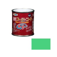 アサヒペン 油性スーパーコート 1/12L (ライトグリーン) 62230702 1個