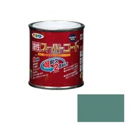 アサヒペン 油性スーパーコート 1/12L (ヘリテージグリーン) 62230704 1個