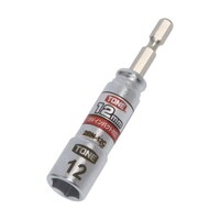 TONE 電動ドリル用コンパクトソケット 対辺寸法12mm 2BN12C 2BN12C 1個
