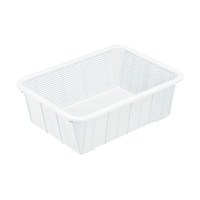 アスベル ポゼ バスケット(深型・中)ホワイト 444890 444890 1個