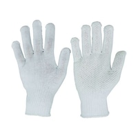 福徳産業 すべり止め手袋 日本小次郎 ホワイト M 5双組 5425P 5425P 1組