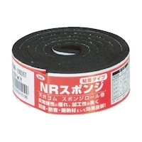 ヒカリ スポンジロール巻 30mmX1M 5t 黒 KSNR10036T KSNR10036T 1巻