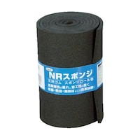 ヒカリ スポンジロール巻 100mmX1M 3t 黒 KSNR10103 KSNR10103 1巻