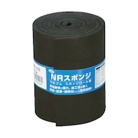 ヒカリ スポンジロール巻 100mmX1M 5t 黒 KSNR10105 KSNR10105 1巻