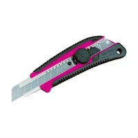TJMデザイン カッターナイフ ネジプロ グリーL マゼンタ クリアケース入 LC561MGCL LC561MGCL 1丁