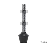 育良精機 トグルクランプ用ゴム付ボルト(31902) ねじ寸法M6×P1.0mm 全長54mm M6X40 M6X40 1個