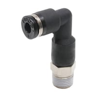 ピスコ チューブフィッティング ロングエルボ チューブ4 接続口径R1/8 PLL401 PLL401 1個