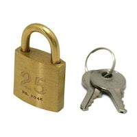 ハイロジック 2045D シリンダー南京錠25mm 3本キー 17243 17243 1個