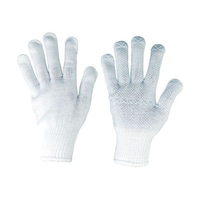 丸和ケミカル すべり止め手袋 カツロンドライブ ウーリー入り ホワイト フリーサイズ 23 23 1双